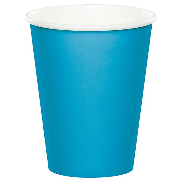 Touch Of Color Turquoise Blue Cups, 9oz, 240PK 563131B